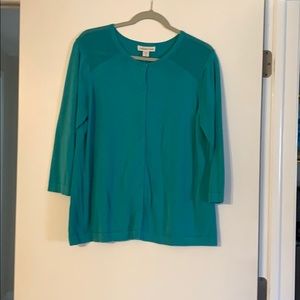 Turquoise sweater